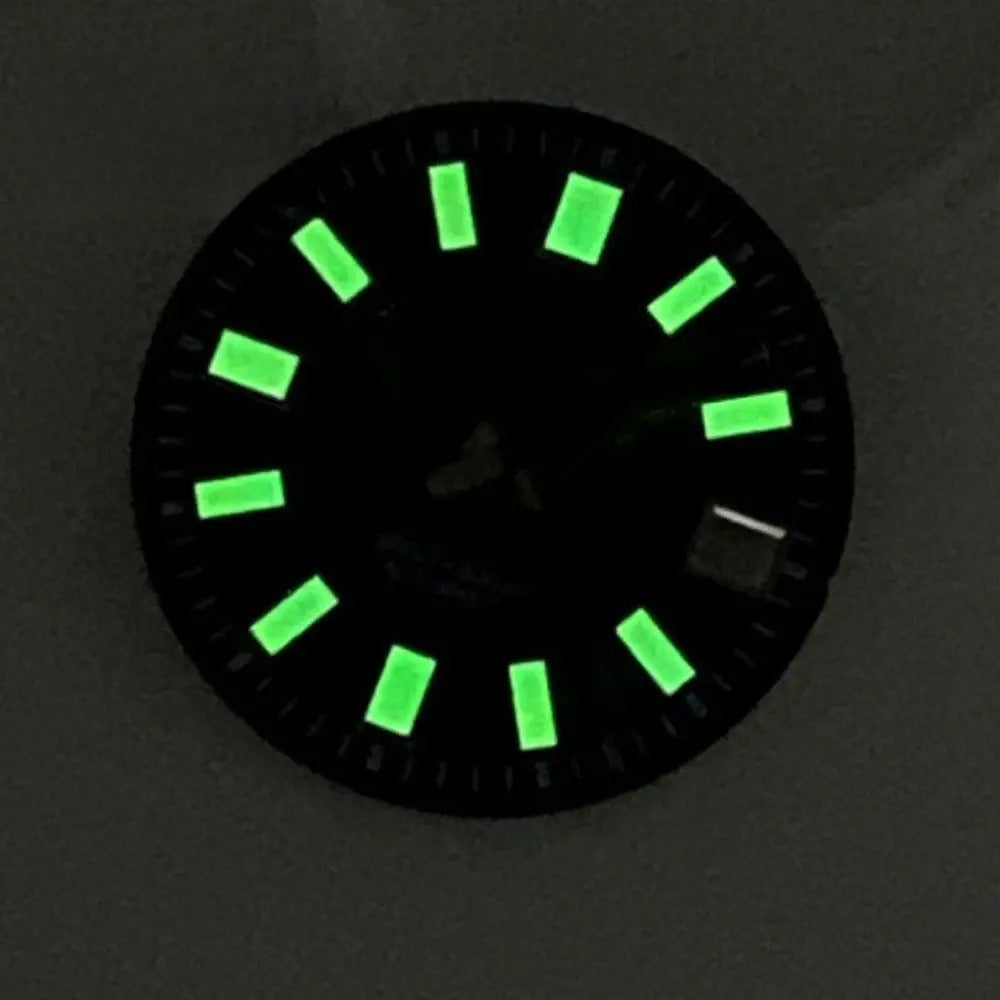 29mm Super Luminous Watch Dial For ETA2824 2836 NH36/35 7S26 62mas Date Sunburst