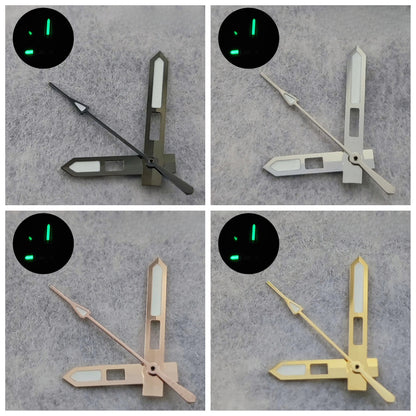 NH35 NH36 Watch Hands C3 Green Luminous Watch Hands For NH36 NH35 NH38 7S/4R