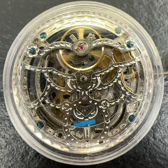 Silver Hollow China Made Liaocheng Automatic Machanical Movement Small Second At 6