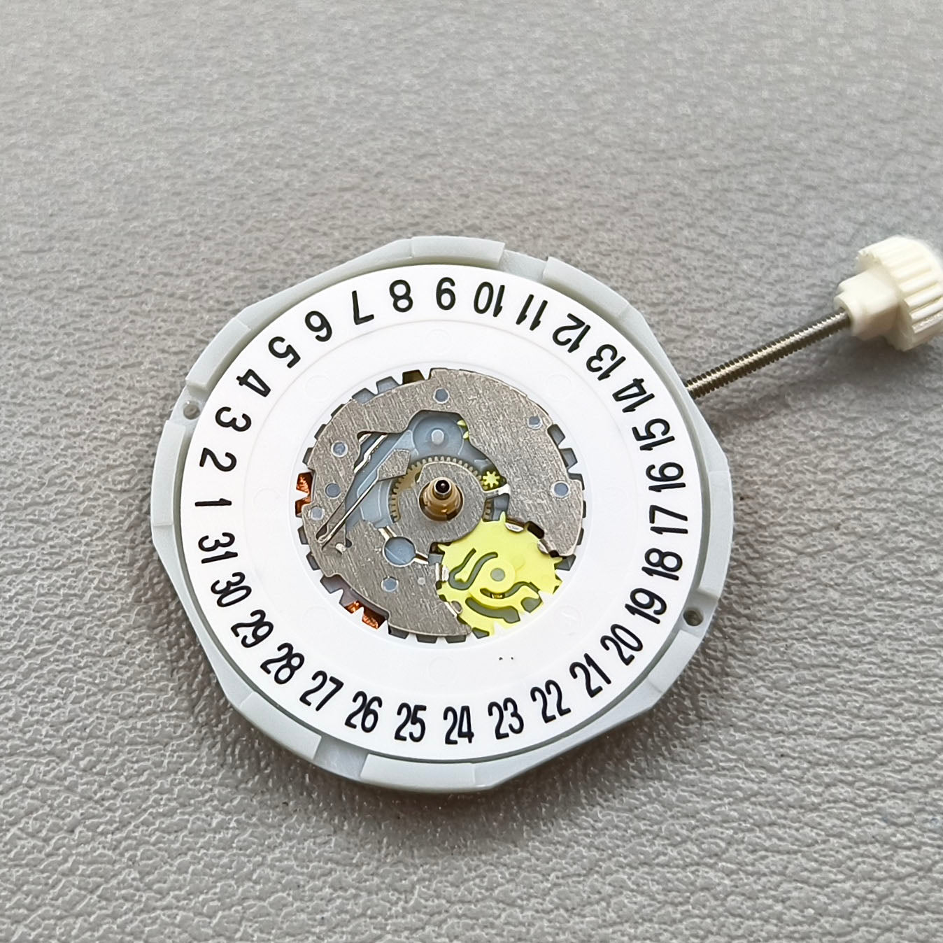 2 PIECES Sunon PE28 Quartz Movement 3 Hands Date@6