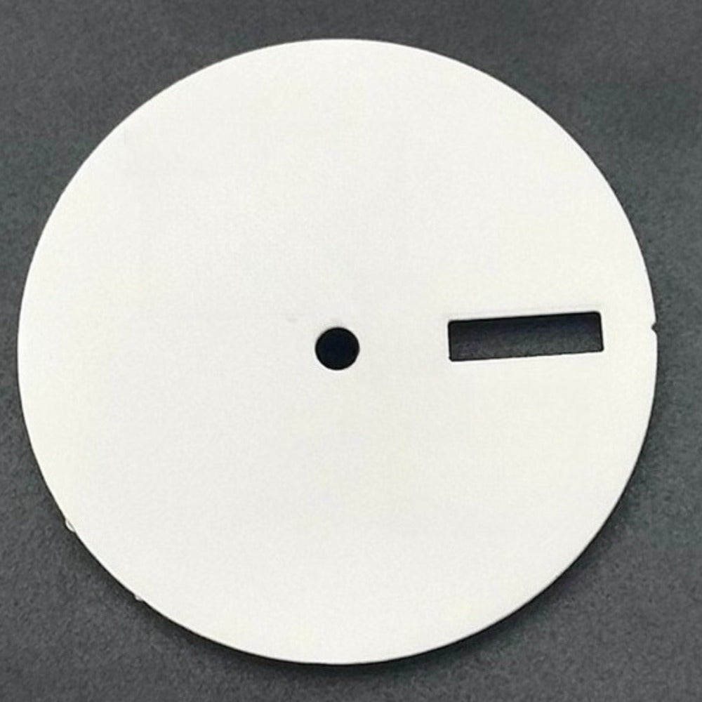 28.5mm White Oak Gum Modified Watch Dial For NH36 Movement Watch Part
