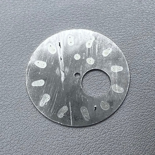 35mm Silver Modified Cocktail No Lume Watch Dial for NH38 Movement