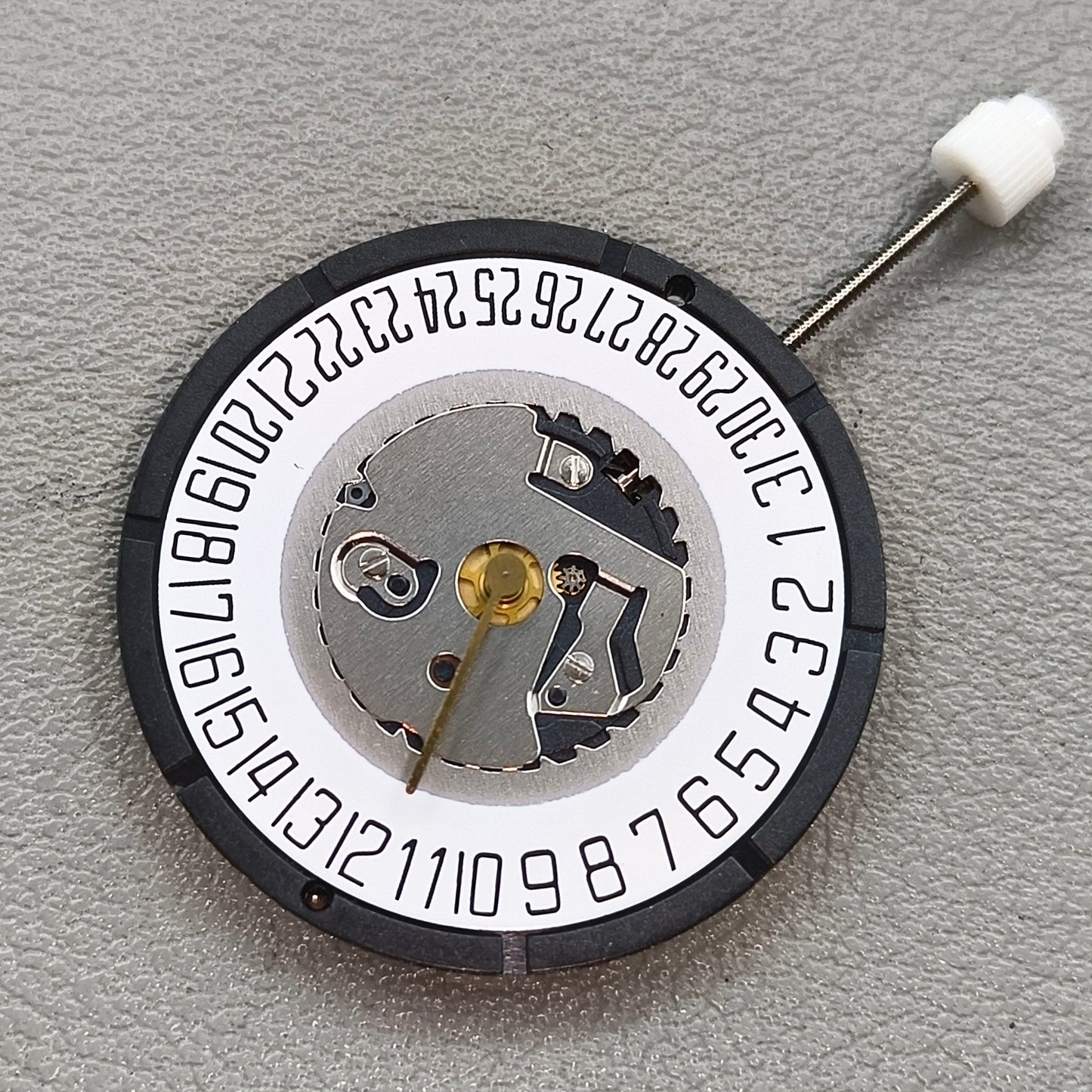 Swiss ISA 2331 Black Dial Watch Quartz Movement Date@6