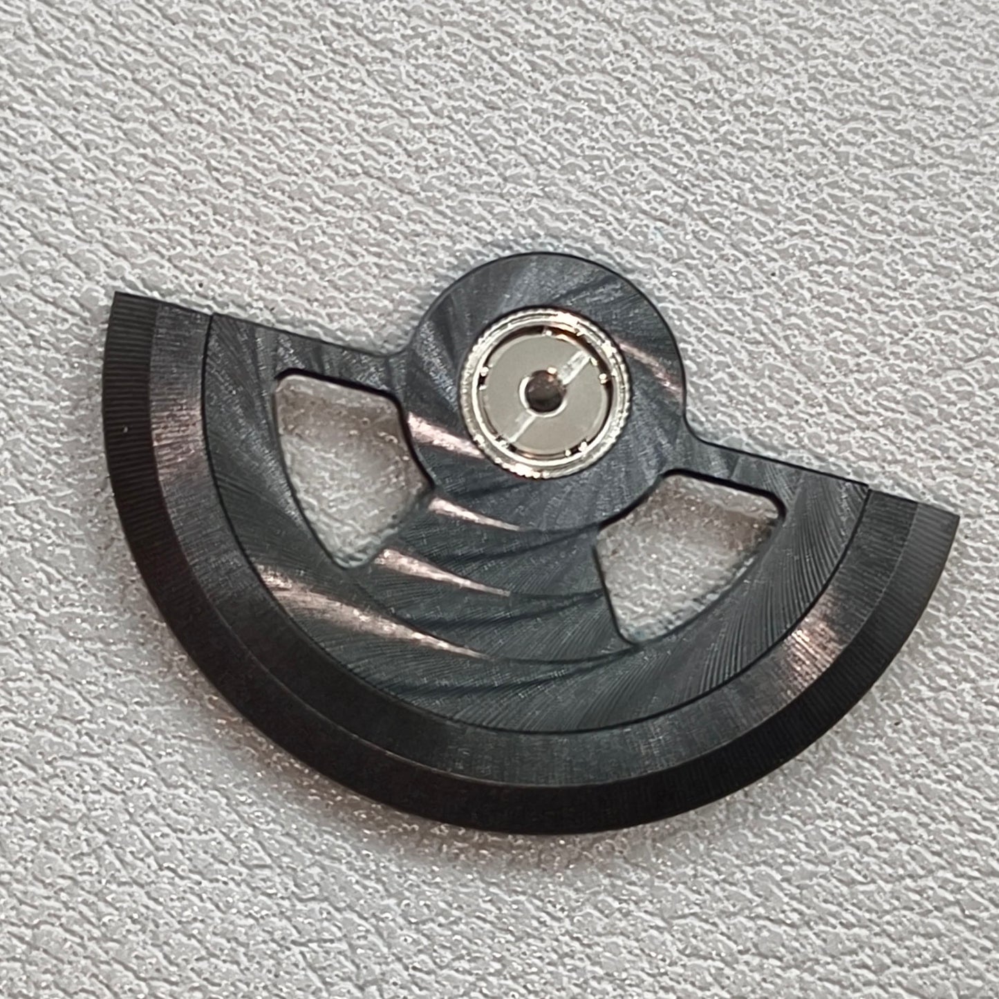 Modified Black Circular Pattern Rotor Oscillating Weight for NH34 NH35 NH36 NH38