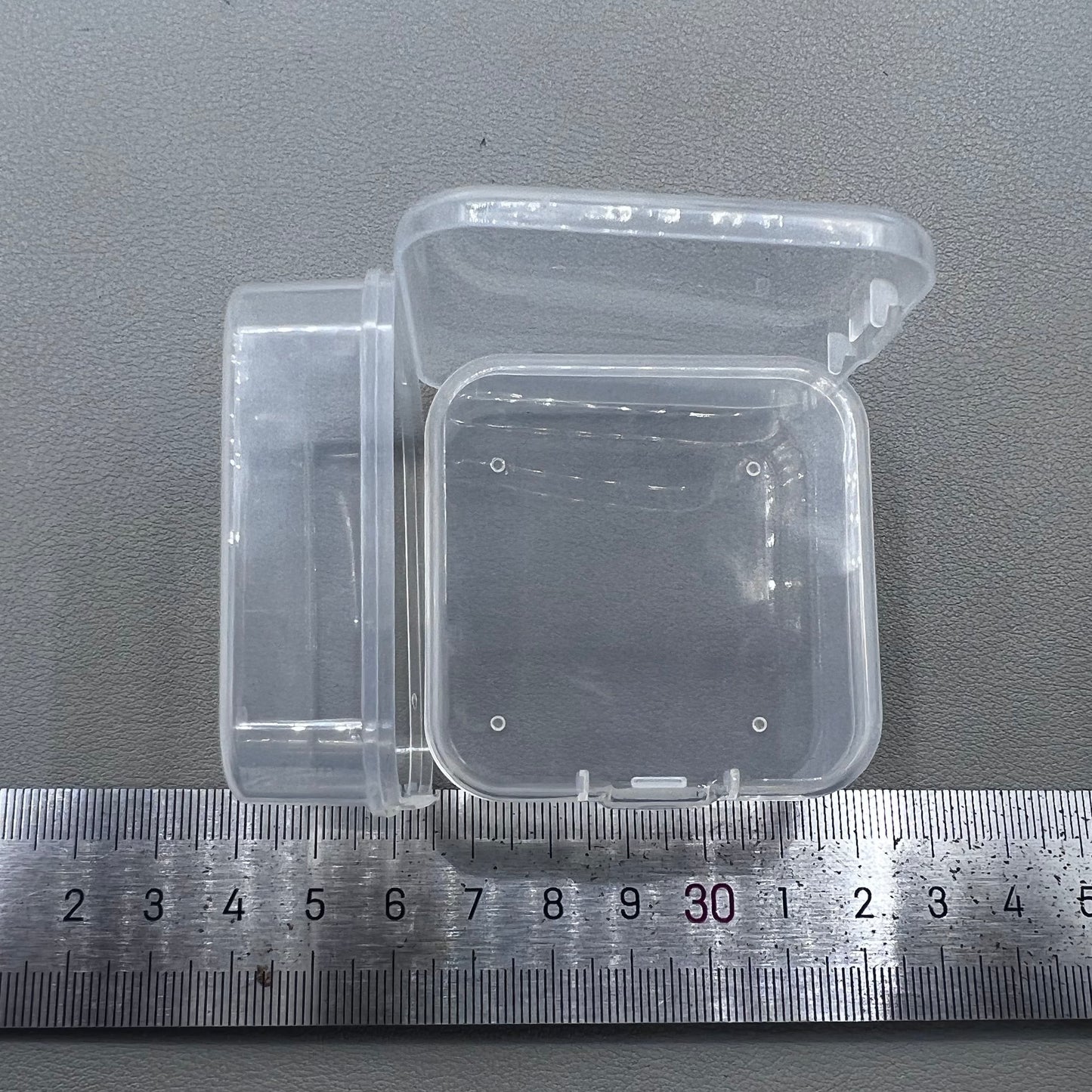 10 PIECES Large Square Plastic PP Transparent Box Fit for Watch Part
