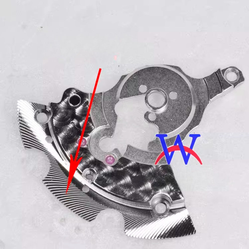 Swiss Made Fish Scaled Automatic Wheel Bridge for ETA2892A2, ETA2893, ETA2897 models with L888.2 movement.