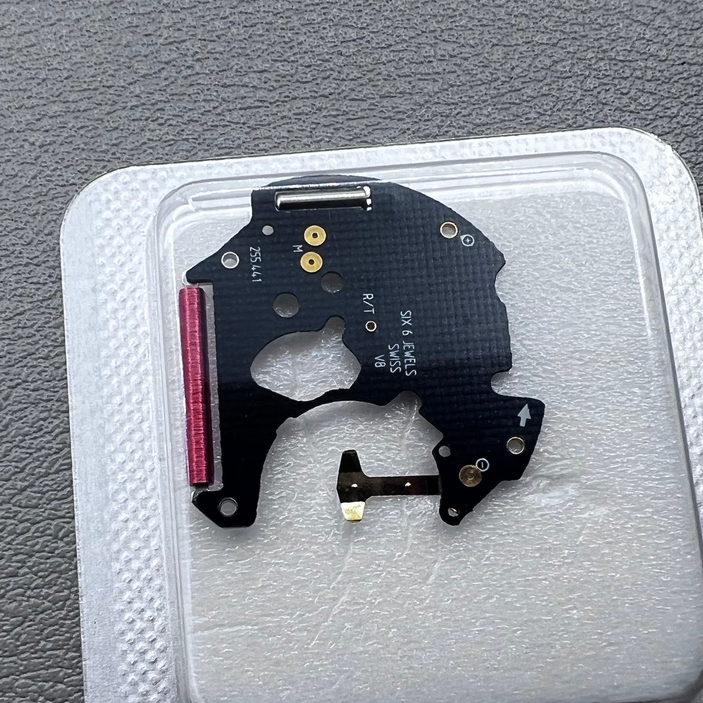 Swiss Circuit Board for ETA 255.441 quartz watch movement, precision replacement part by ETA.