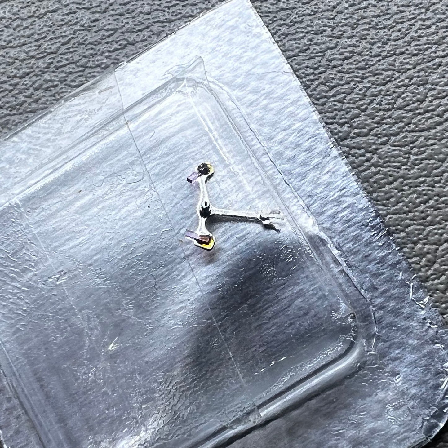 Pallet fork for Seagull ST36 watch movement, precision component for timekeeping accuracy.