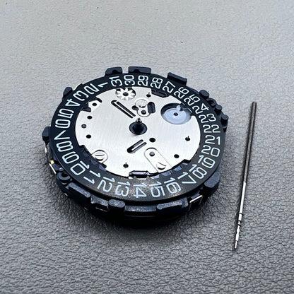 Japan VR32B Black Disk Multifunctional Watch Quartz Movement