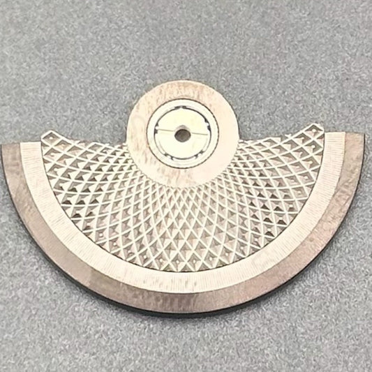 Modified Silver Snake Scales Rotor Oscillating Weight for NH35 NH36 Movement