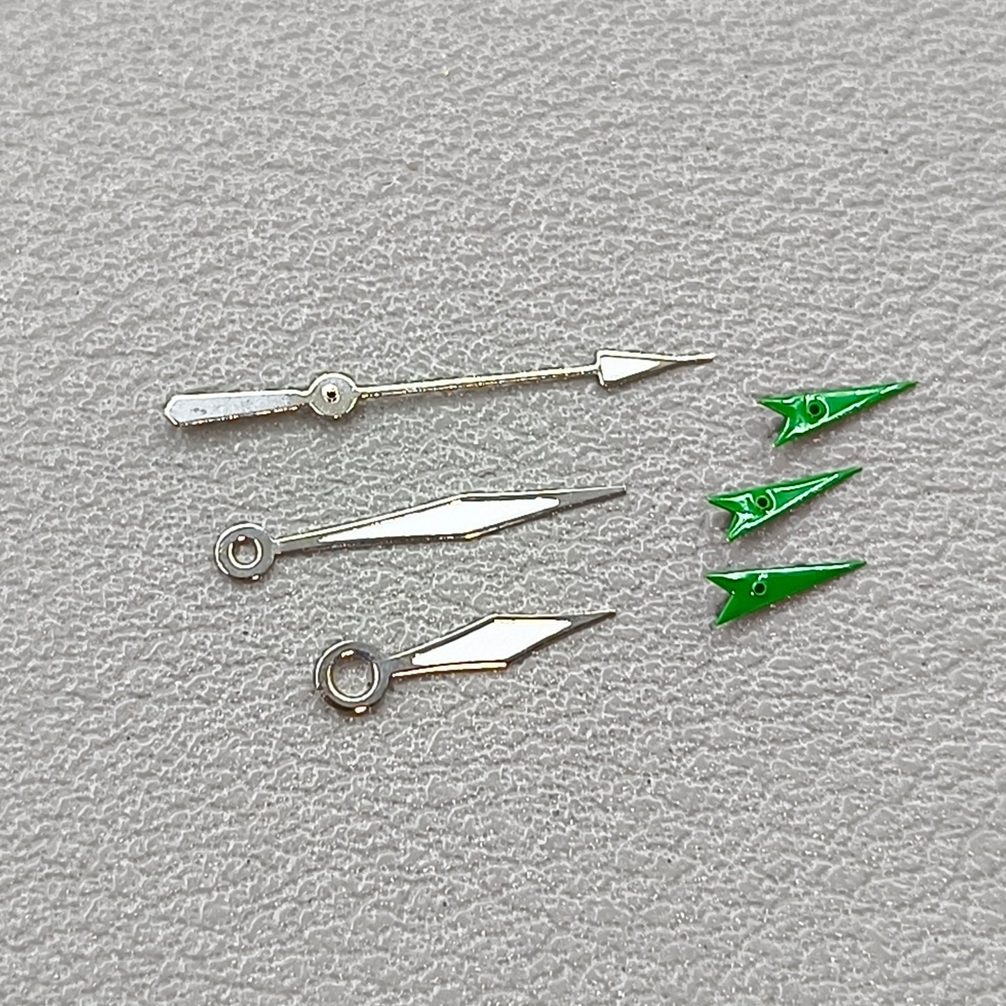 12mm Green Lume Diamond Shape Watch Hands for OS10 OS60 OS80 Movement