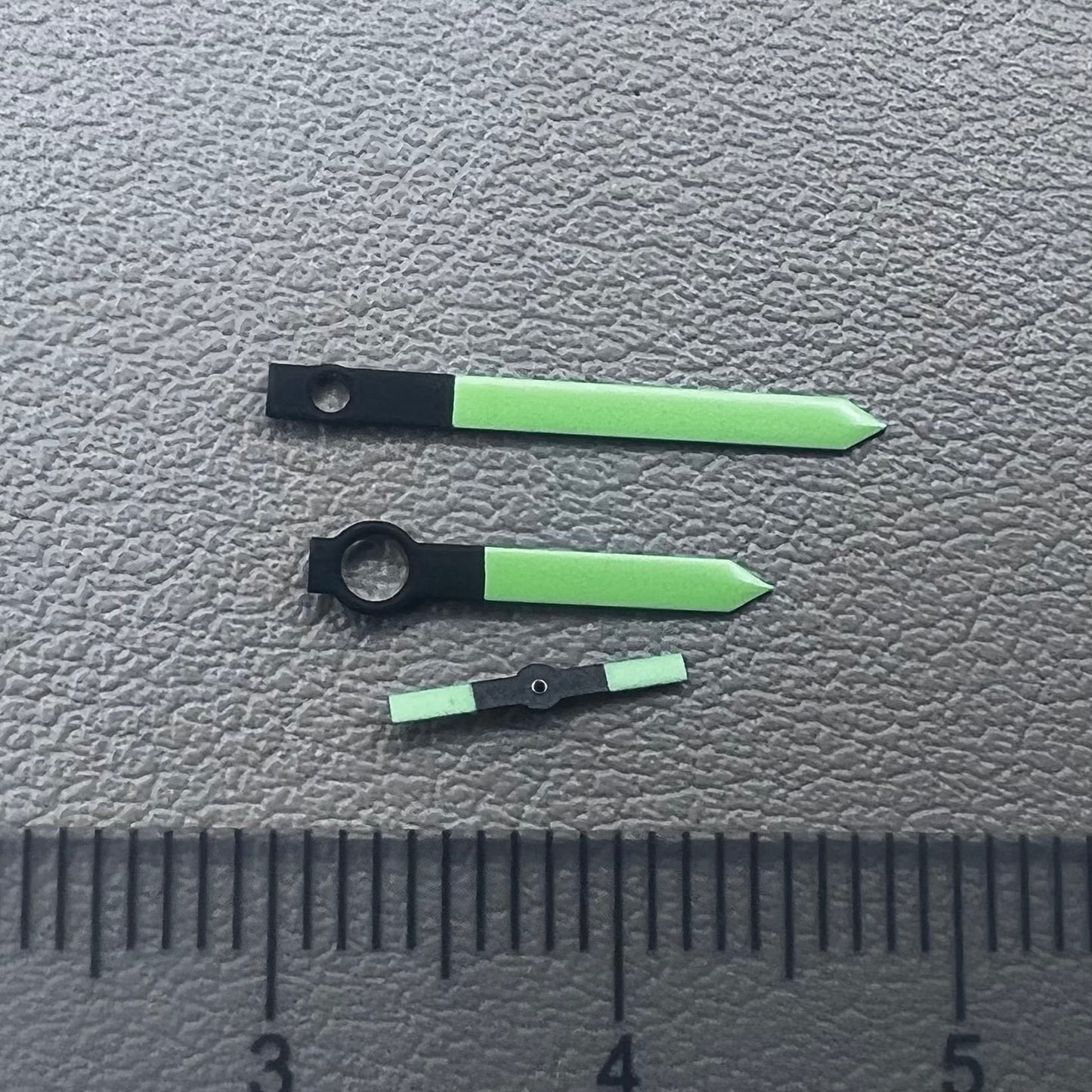 17x12x5mm Green+Black Watch Hands Set for ETA6497 6498 ST3600 ST3620 Movement