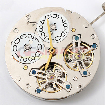 Asiatisches Doppel-Unruh-Rad, großes Datum, 12, automatisches mechanisches Uhrwerk TL3303