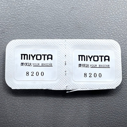 Replacement long corrector set for Miyota 8200 watch movement, two pieces for precise adjustments.