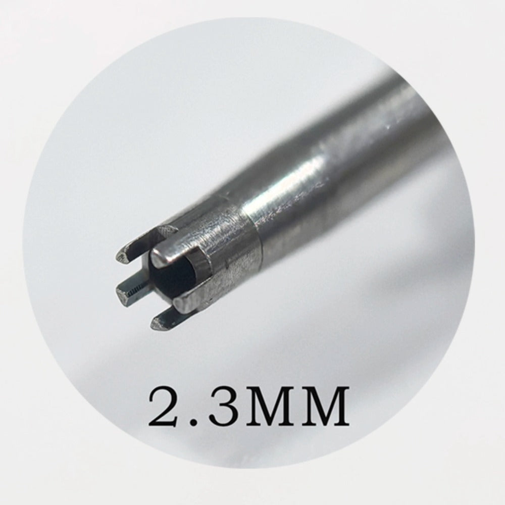 Precision 2.3mm 5-prong bezel cover remover screwdriver for Richard Miller watch repair.