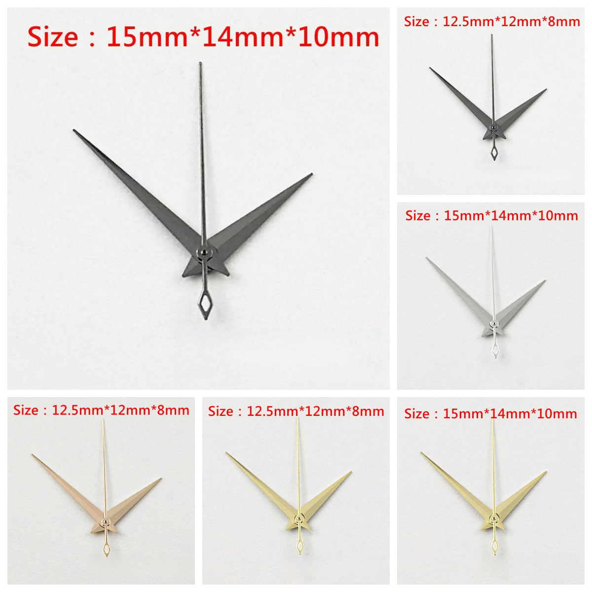 Cocktails Watch Hands Pointers Multicolor Suitable for NH35 NH36 NH38  Movement