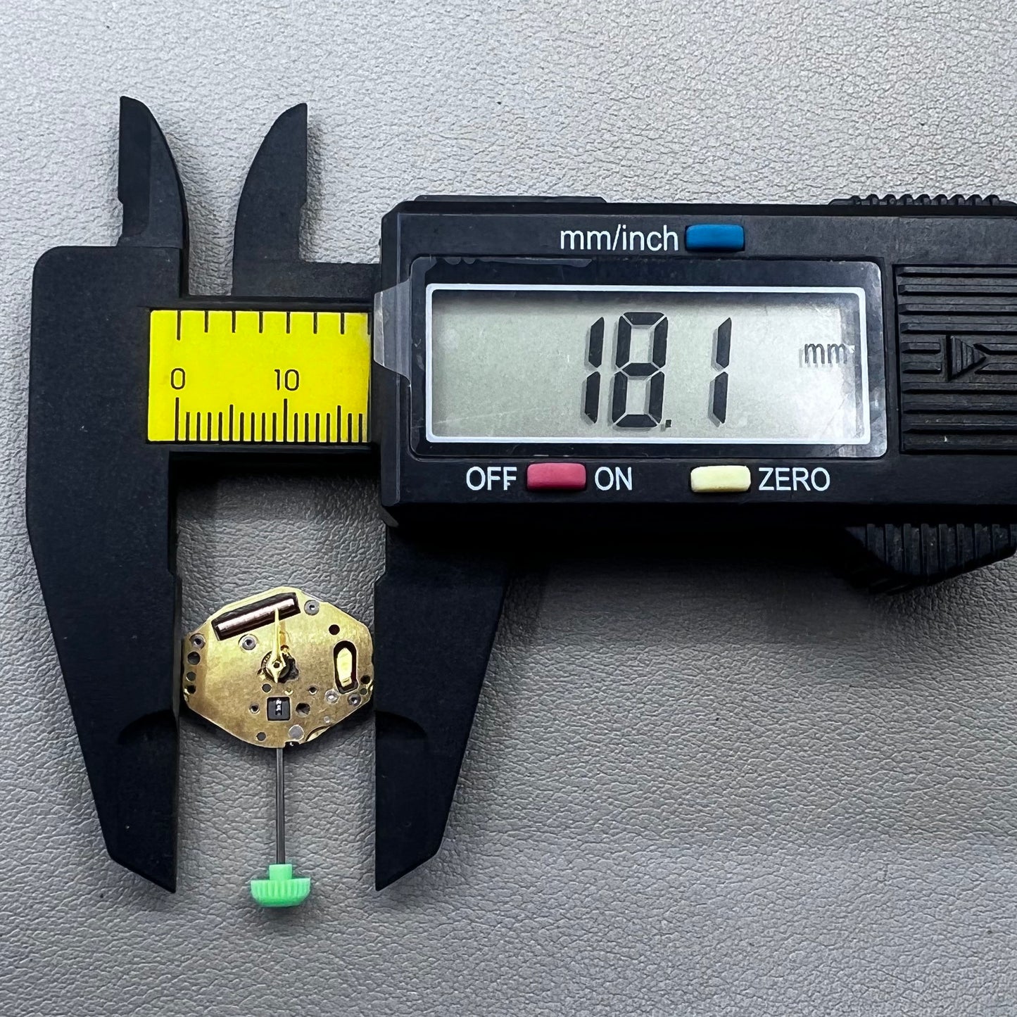 Japan Miyota 4T43 quartz watch movement with 2 hands and small second at 6 o'clock by Miyota.