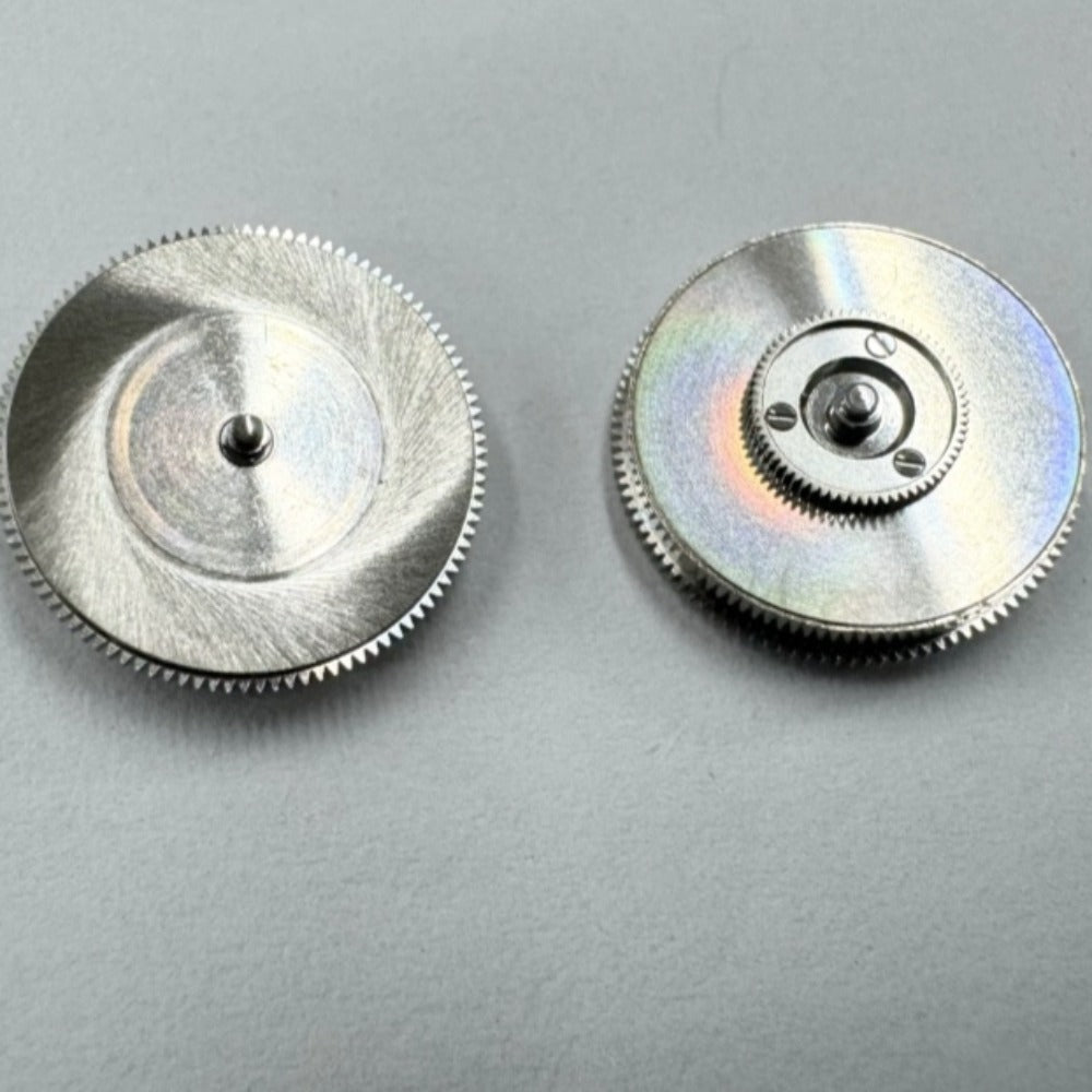 Swiss Complete barrel with new mainspring for IW52000 movement, high-quality watch accessory replacement.