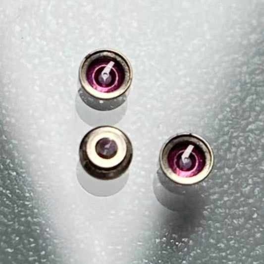 Set of 3 watch main wheel splint shock absorbers for ETA2824, 2834, 2836 movements.