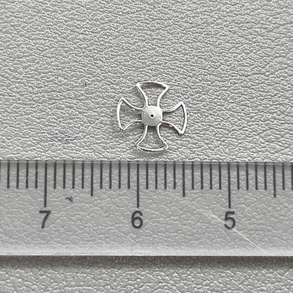 No Luminous Turntable Silver Hollow Watch Hands for 6497/6498/ST3600/ST3620