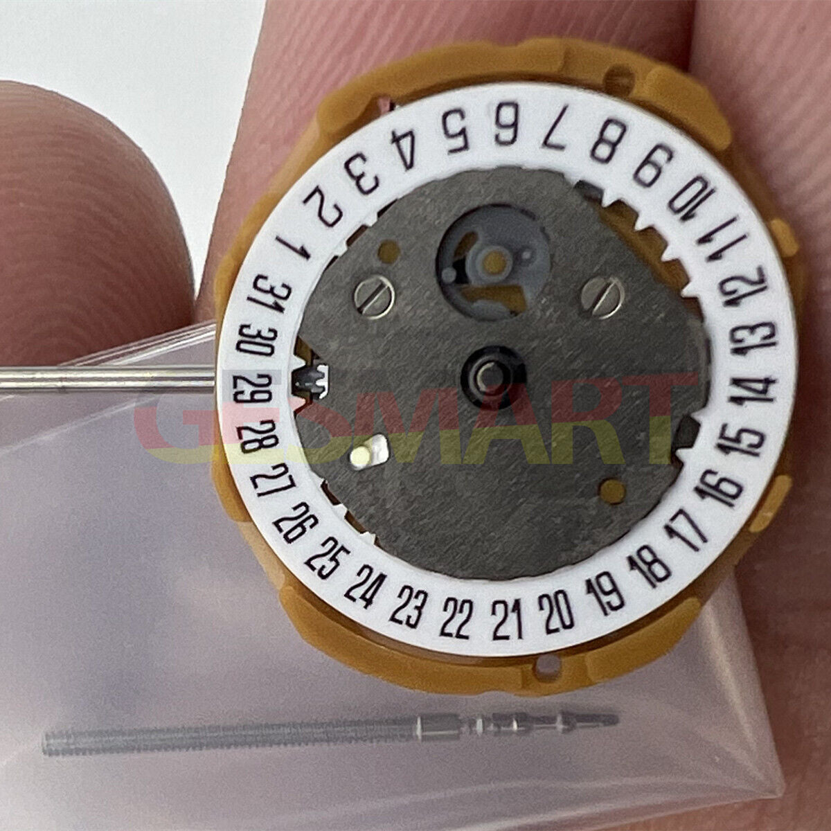 Miyota GL15 Japan Quartz Movement watch with date display at 6 o'clock, Japan made craftsmanship.