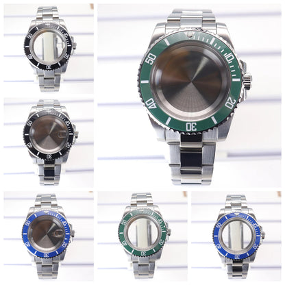 40mm Steel Watch Case For Submariner NH35 NH36 NH34 NH38 ETA 2824 Miyota 8215