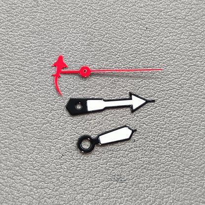 Red Shark Second Hand Green Luminous Watch Hands for NH34/35/36 NH38/39 NH70/72