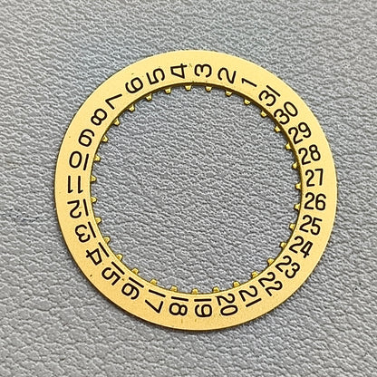 Generic Golden Date Disk+Week Disk Wheel for ETA 2834 2836 2846 Movement