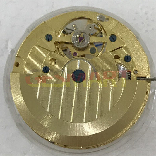 Multifunktionale Stern-Mond-Phase @ 12 Goldenes automatisches mechanisches Uhrwerk S @ 6