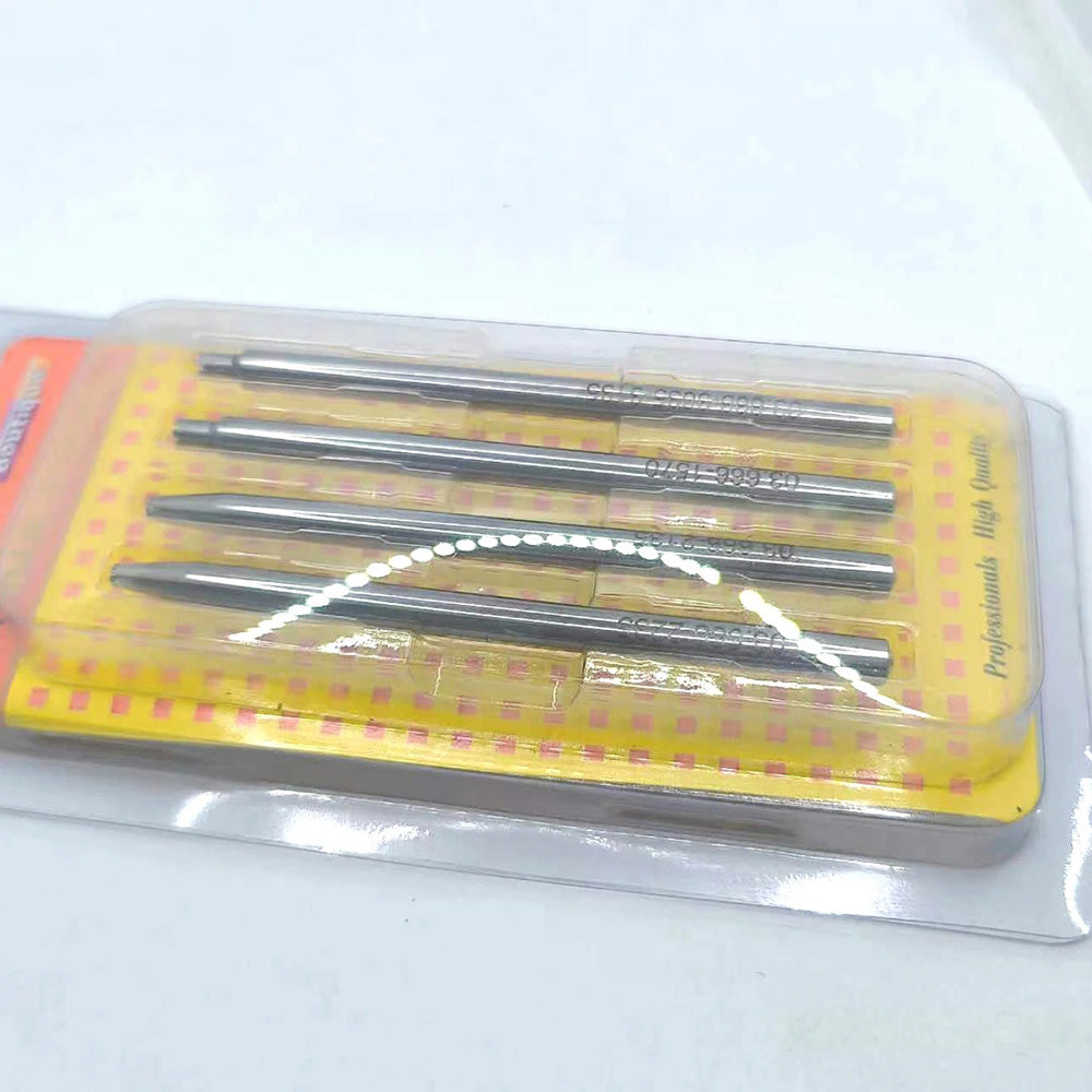 4pcs 5.07mm oscillating rotor axle punches set for RLX watch repair, compatible with 1530-3135 calibers