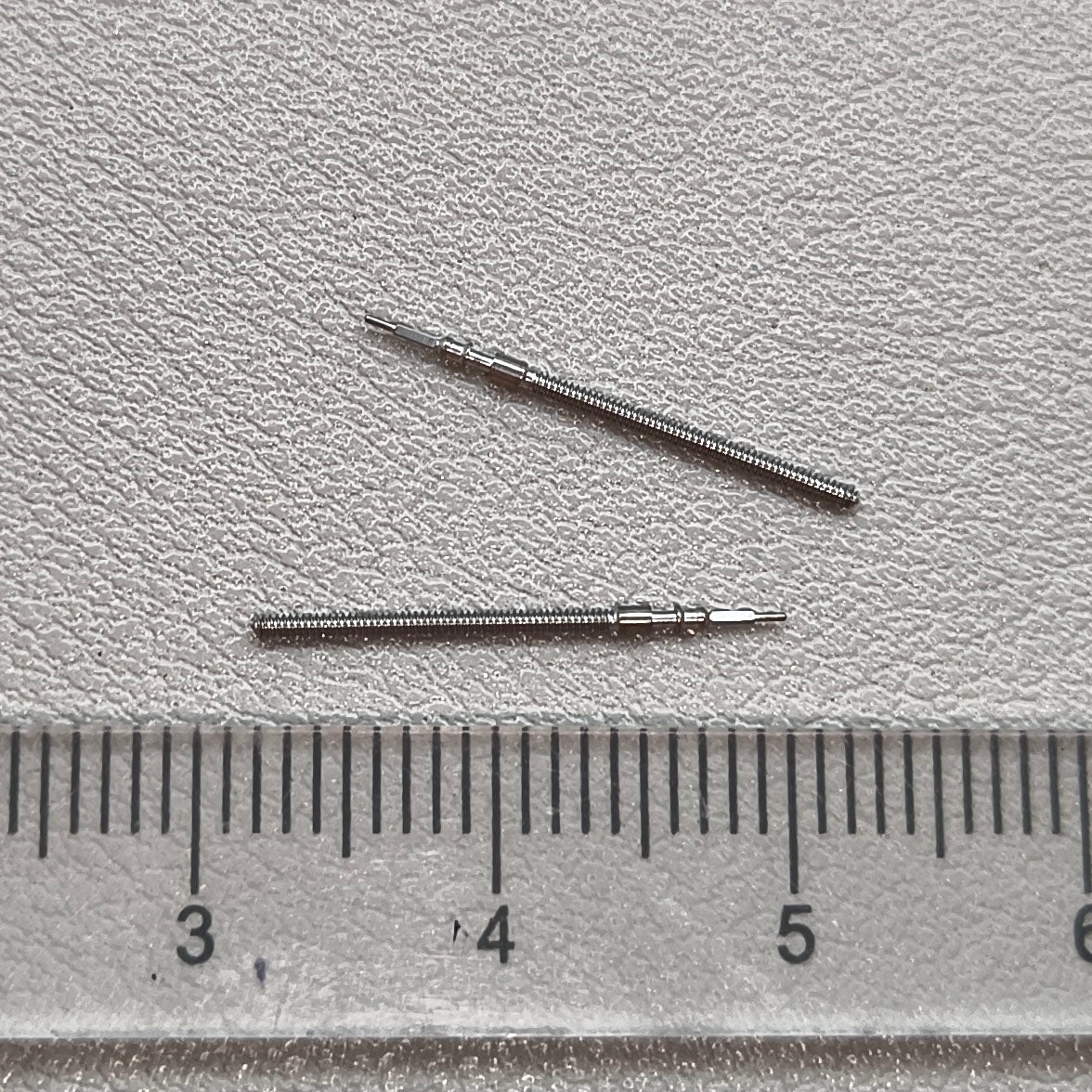 5 PIECES Watch Winding Stems Watch Stems for Miyota T250 Quartz Movement