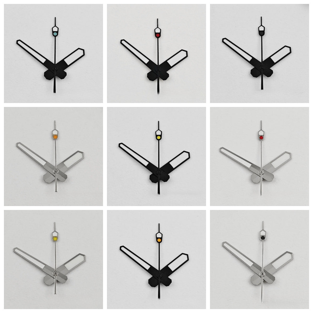 NH35 62MAS Green Luminous Trim Watch Hands for NH34 NH36 7S26 7S36 4R35 4R36