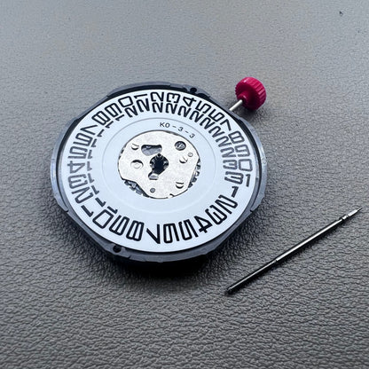 Miyota 2453 Quartz Movement Date@3 with Watch Stem