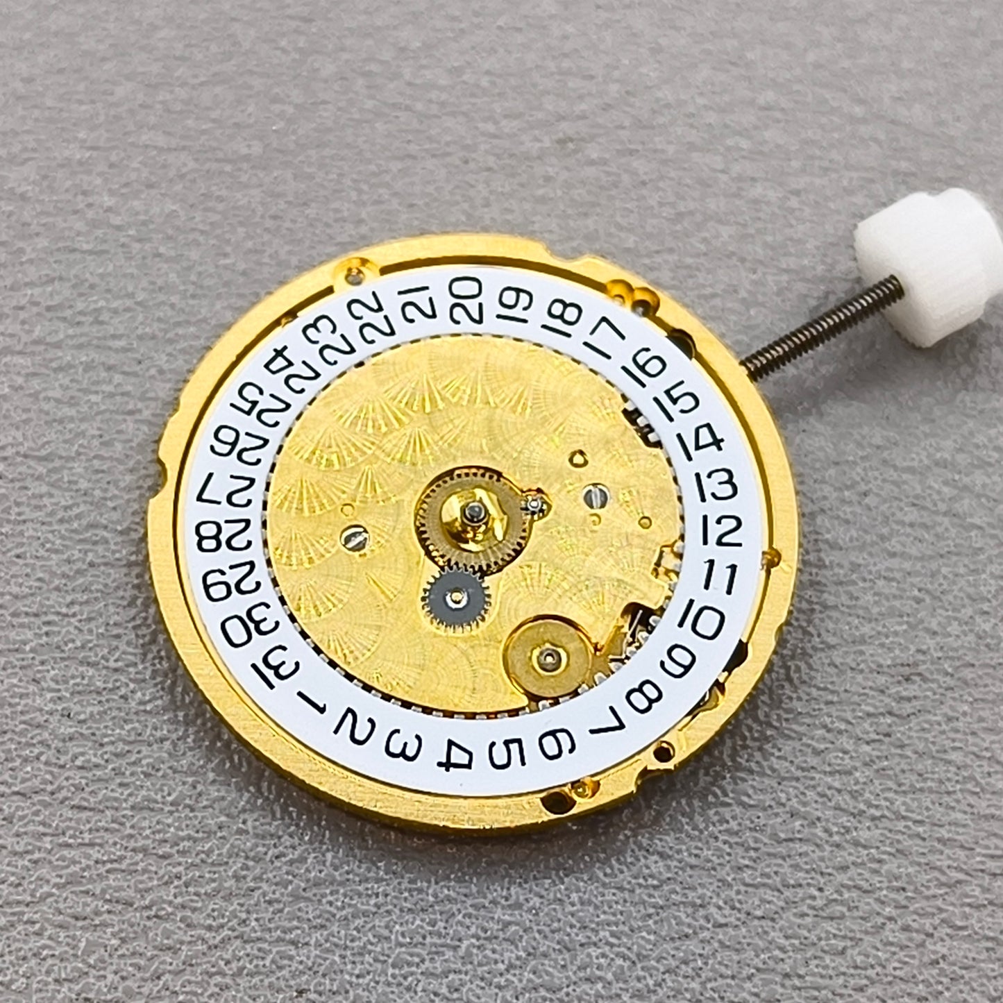 Swiss Genuine ETA 210.011 Quartz Movement 2 Hands Single Calendar
