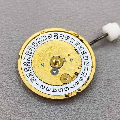 Swiss Genuine ETA 210.011 Quartz Movement 2 Hands Single Calendar