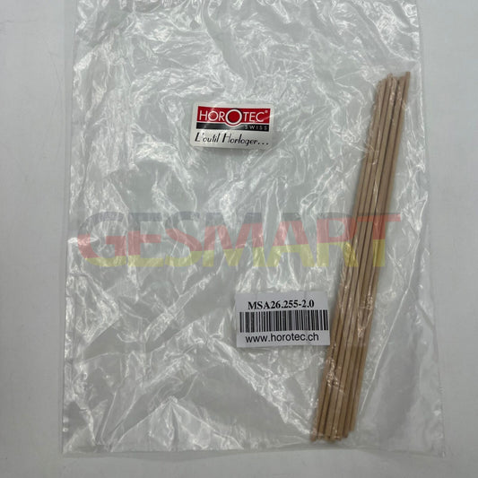 Horotec Uhrmacher Buchenholz Pegwood Peg Wood 2,00mm (10 Stück) 