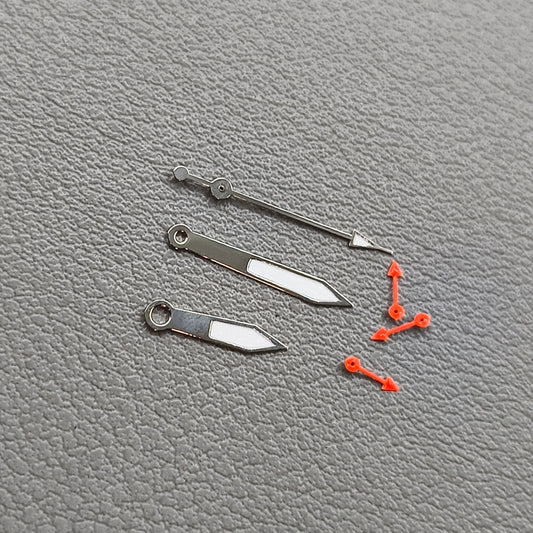 2 Sets Orange Small Second Hand Watch Hands for Miyota OS10 OS20 OS60 OS80