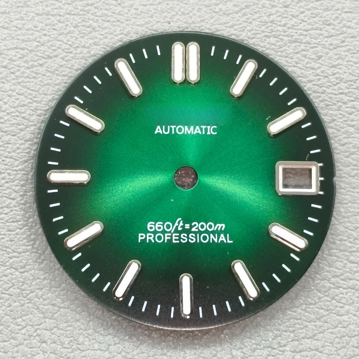 watch dial with S logo