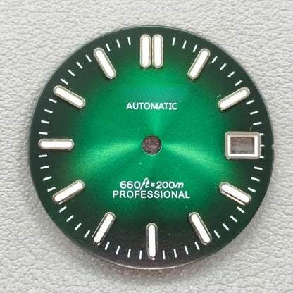 watch dial with S logo