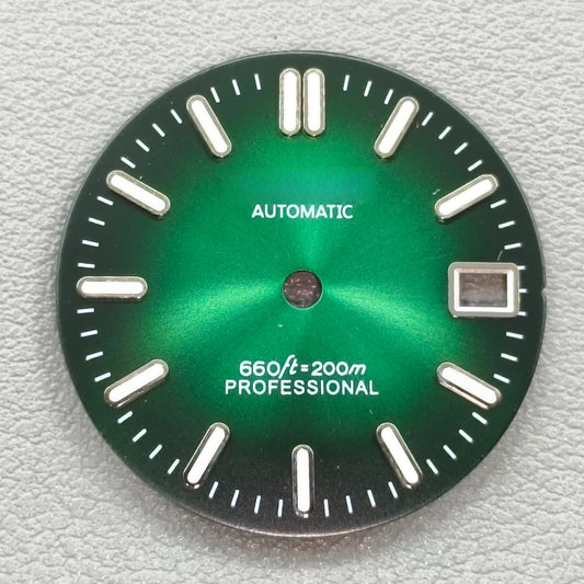 watch dial with S logo