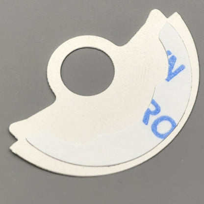 Light golden wave rotor overlay for NH35 NH36 7S26 4R35 watch movements, enhancing movement design.