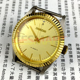 36mm Round Case Golden Nail China Tianjin Manual Mechanical Ladies Watch +Band