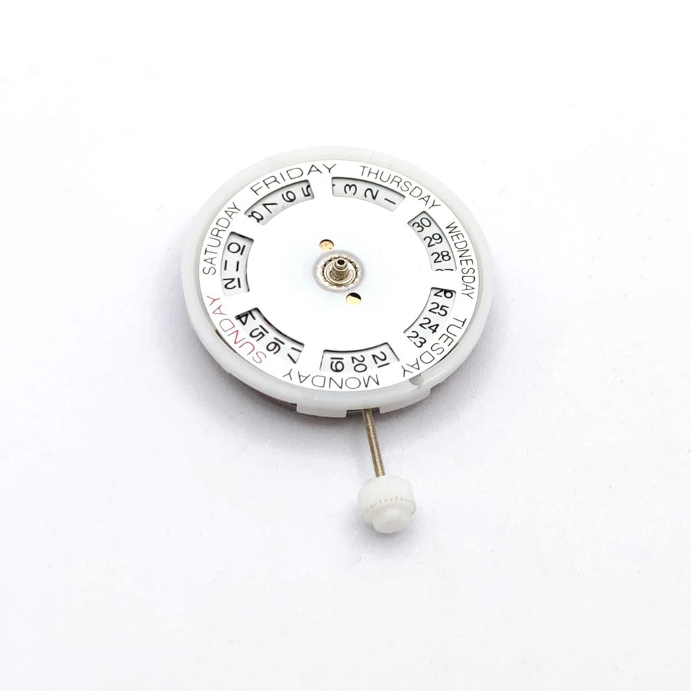 Automatic 2813 8205 watch movement with double calendar day-date feature, high precision for wristwatch replacement.