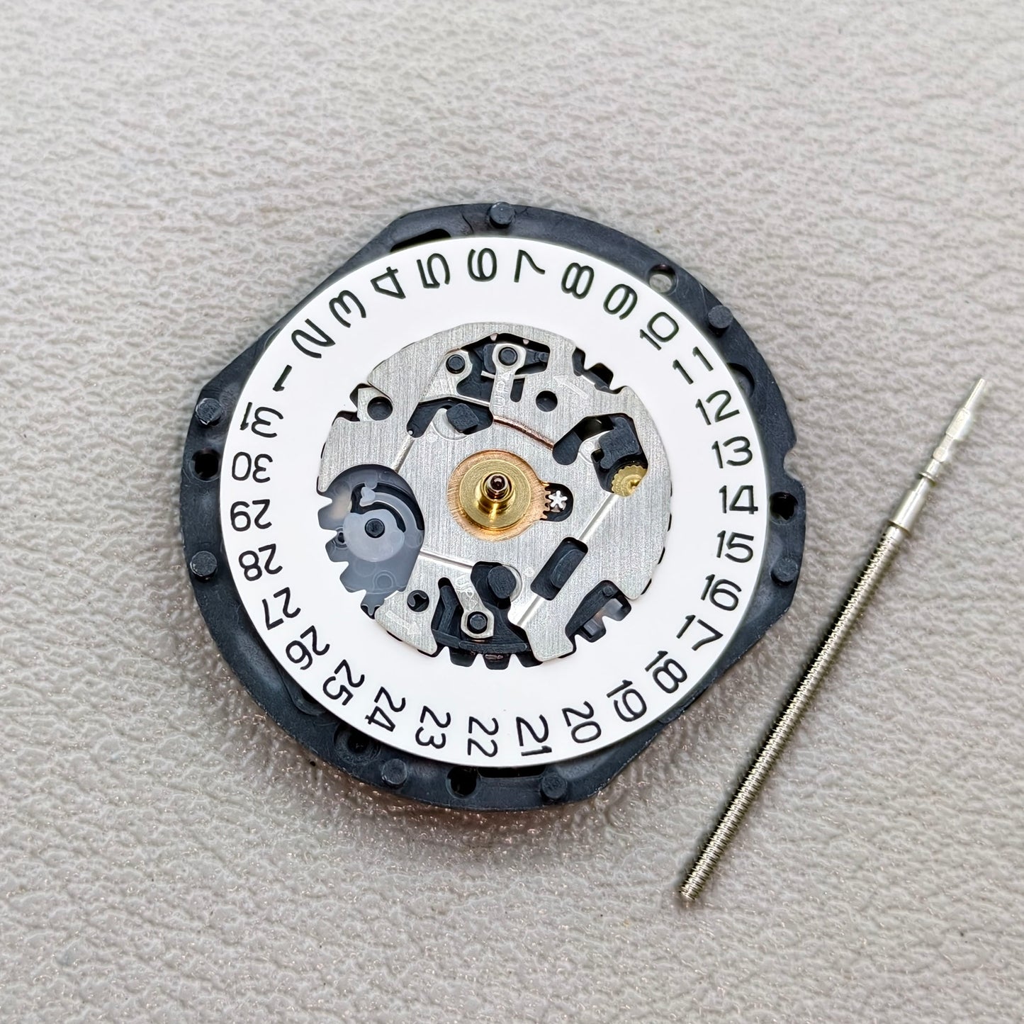 Japan Hattori Epson VX12 VX12E Watch Quartz Movement Date@3 3 Hands