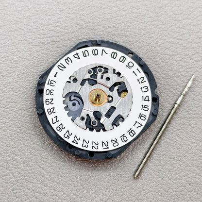 Japan Hattori Epson VX12 VX12E Watch Quartz Movement Date@3 3 Hands