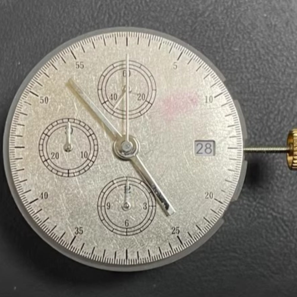 China Made Dandong SL4609D Mechanical Movement 7750 Movement Small Second At 12