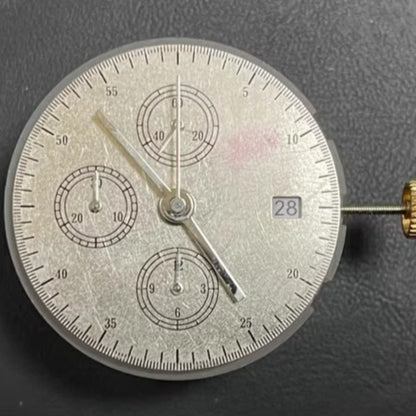 China Made Dandong SL4609D Mechanical Movement 7750 Movement Small Second At 12