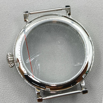 3 ATM 46mm 316L Stainless Steel Watch Case Fit ETA6497 6498 ST3600 3621