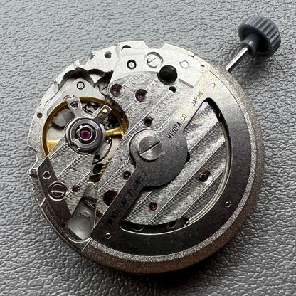 Japan Miyota 8218 automatic mechanical watch movement with 2 hands by Miyota, precise timekeeping component