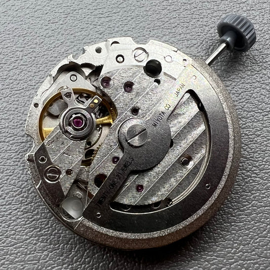 Japan Miyota 8218 automatic mechanical watch movement with 2 hands by Miyota, precise timekeeping component